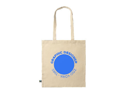 VALMIR Fairtrade-Tragetasche aus Baumwolle