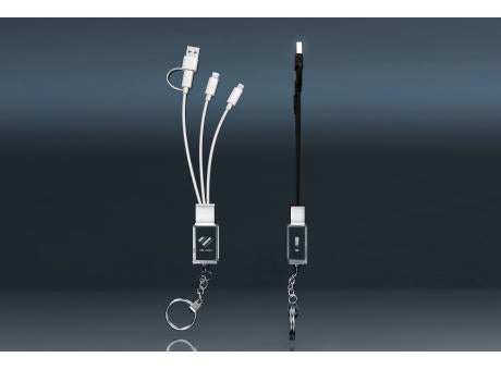 Lumicable - USB-Ladekabel mit Kristallglas