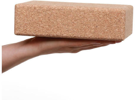 Yogablock aus Kork, 22,7x12x6,5cm, "Made in Europe"