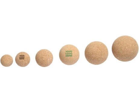 Massageball / Faszienball aus Kork, 5cm, "Made in Europe"