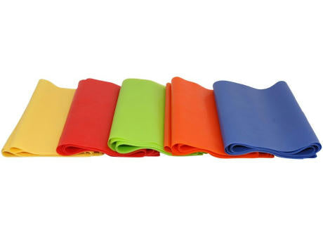 Fitnessband gelb (mittel) - vegan & aus Naturlatex - ab 400 St.
