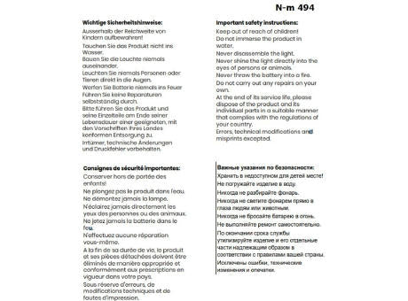 Multifunktions- Arbeitsleuchte mit Akku, Magnet und 5 Lichtmodi