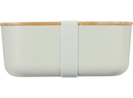 Ökologische Lunchbox aus recyclebarem PLA mit Bambusdeckel