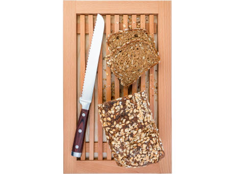 GRID Brotschneidebrett mit Krümelgitter