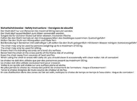SIT Faltbarer Campingsessel