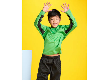 T-SHIRT PORTO S/M BLACK/FLUOR YELLOW