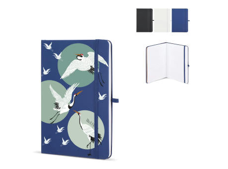 Notizbuch Olmo Hardcover PU A5 mit Haftnotizen