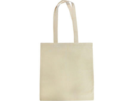 Baumwolltasche natur, 2 lange Henkel