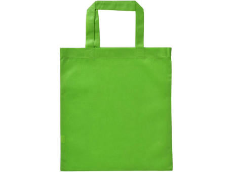 Vliestasche "PP Non Woven" apfelgrün, 2 kurze Henkel