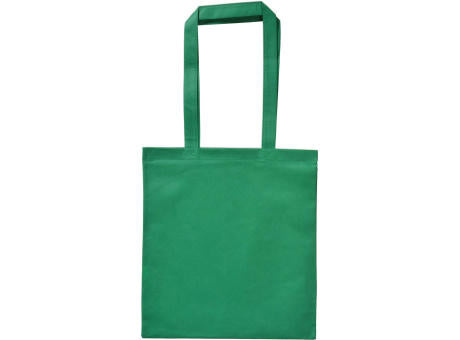 Vliestasche "PP Non Woven" grün, 2 lange Henkel