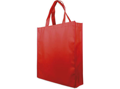 Shopperbag "PP Non Woven" rot, 2 kurze Henkel