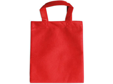Mini-Vliestasche "PP Non Woven" rot