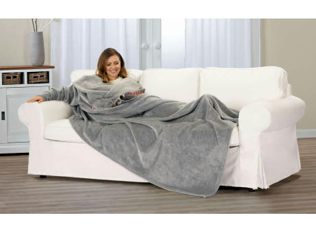 Premium Kuscheldecke mit Ärmel