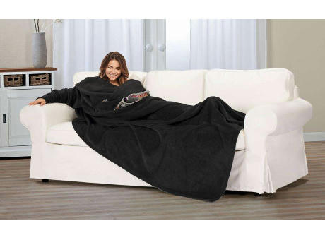 Premium Kuscheldecke mit Ärmel