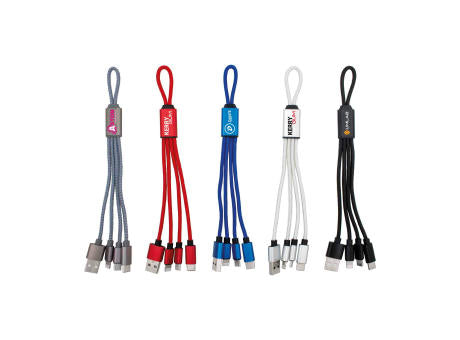 MagCable 3in1 "braided" USB-Kabel