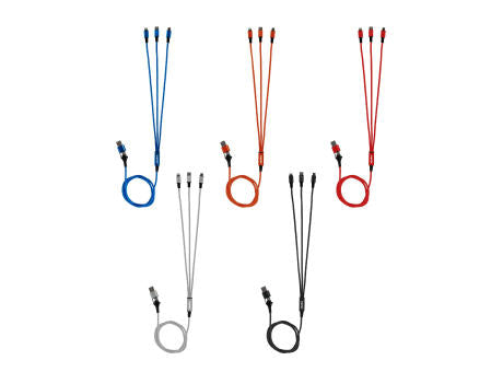 MagCable 5in1 braided "long" easy USB-Kabel