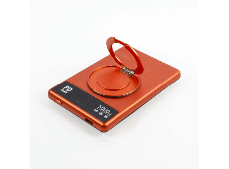 MagPower 3in1 "ring" 5.000mAh Powerbank mit TFT-Display