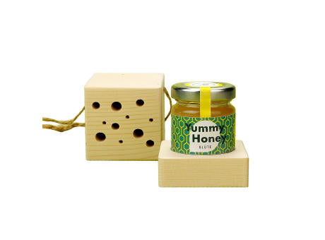 Wildbienenset Mini mit Blühsamen Bino