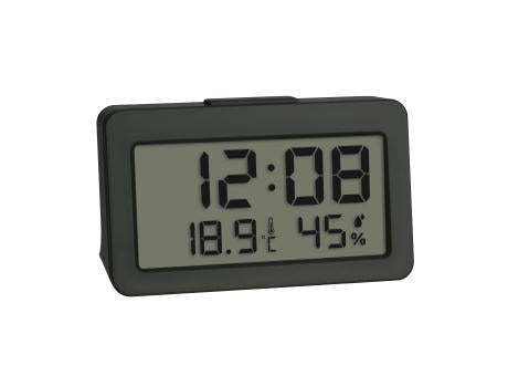 digitaler Mini-Wecker mit Temperatur und Luftfeuchtigkeit