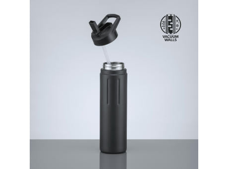 Scandic Edelstahl-Trinkflasche mit Kupferschicht, 750 ml