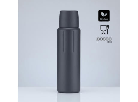 Scandic Edelstahl-Vakuumflasche mit Kupferschicht, 750 ml