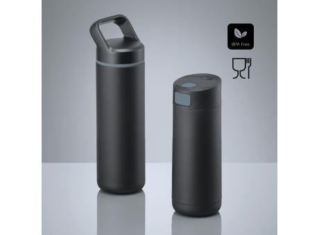 Expedition Set: Kaffeebecher 450 ml & Stahl-Trinkflasche 650 ml