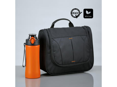 Primo Urban Set: Kosmetiktasche & Wasserflasche 550 ml