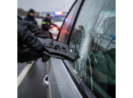 Optima stahl-notfallmesser mit titanbeschichtung