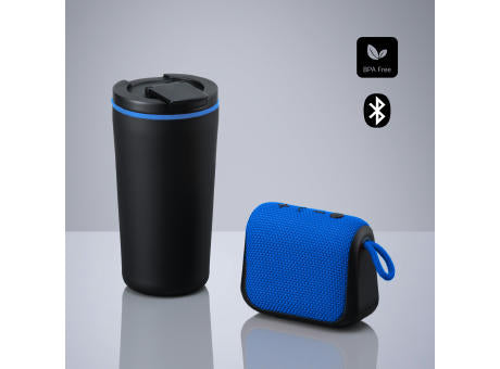 Everyday Set: Kaffeebecher 370 ml und kabelloser Lautsprecher