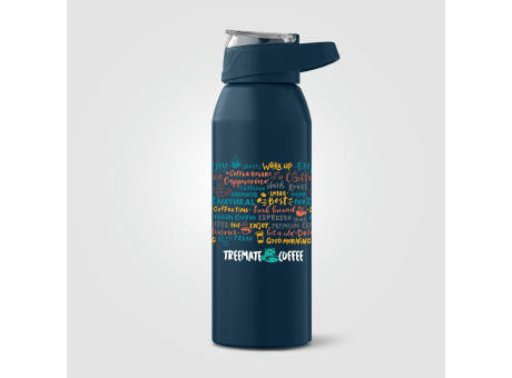 Lyse Sportflasche aus recyceltem Edelstahl - 710 ml