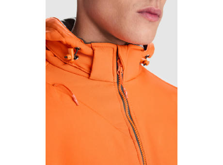 SIBERIA SOFTSHELL S/XS BLACK/LIME PUNCH
