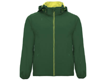 SIBERIA SOFTSHELL S/XS BLACK/LIME PUNCH