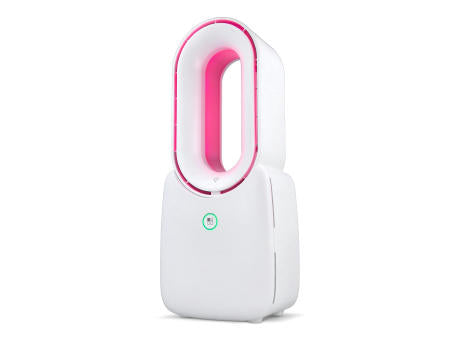 inSideOut Brislux – Rotorloser Softwind-Ventilator mit LED-Licht