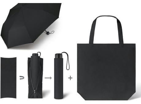 Taschenschirm Schirm & Shopper