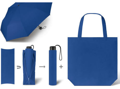 Taschenschirm Schirm & Shopper
