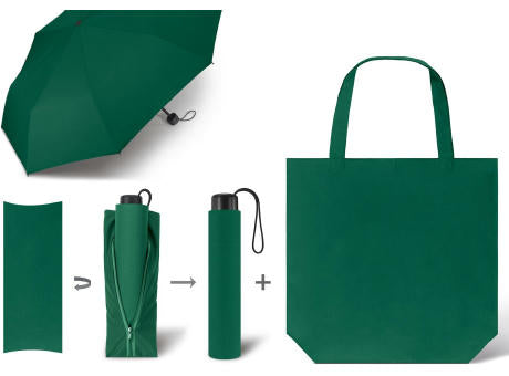 Taschenschirm Schirm & Shopper