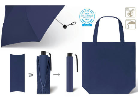 Taschenschirm SCHIRM & SHOPPER RPET