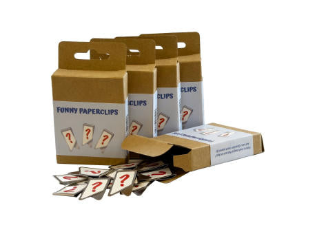 Smiley Büroklammer in Blisterverpackung
