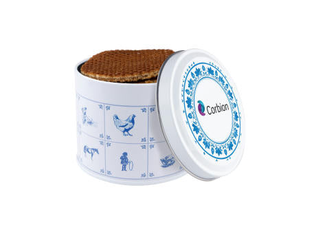 Delfter Blau Dose Sirupwaffeln