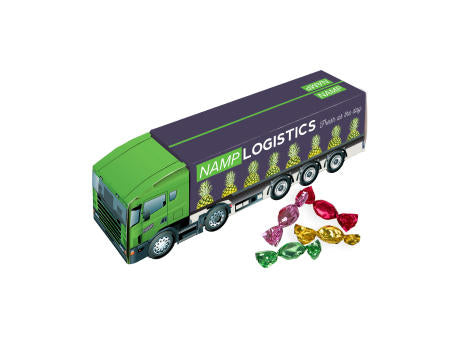 LKW mit Metallic Sweets