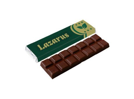 Vollmilchschokoladenriegel mit Banderole