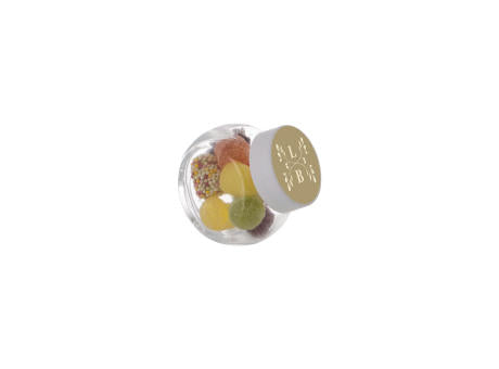 Mikro Glas 50 ml gefüllt mit Süßigkeiten