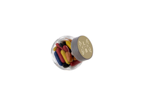 Mikro Glas 50 ml gefüllt mit Süßigkeiten
