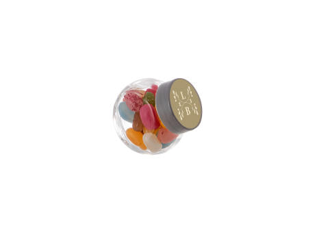 Mikro Glas 50 ml gefüllt mit Süßigkeiten