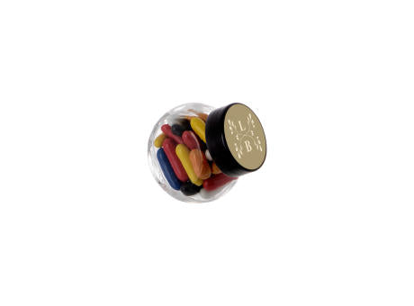 Mikro Glas 50 ml gefüllt mit Süßigkeiten