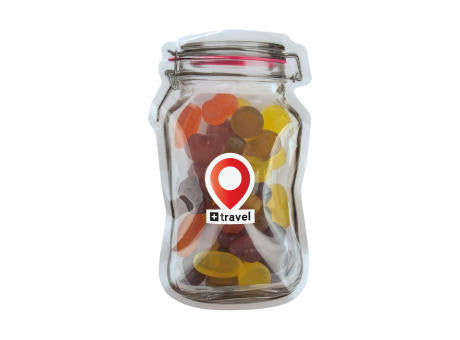 Briefkasten-"Weckglas" midi mit Süßigkeiten