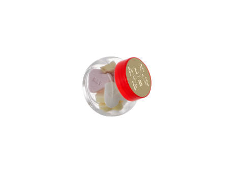 Mikro Glas 50 ml gefüllt mit Süßigkeiten