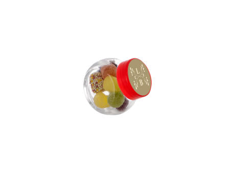 Mikro Glas 50 ml gefüllt mit Süßigkeiten