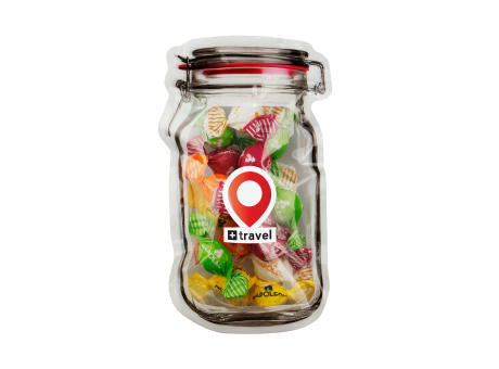 Briefkasten-"Weckglas" midi mit Süßigkeiten