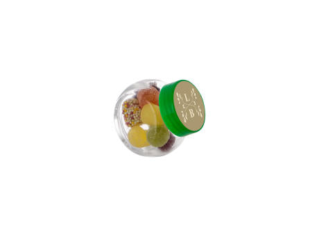 Mikro Glas 50 ml gefüllt mit Süßigkeiten